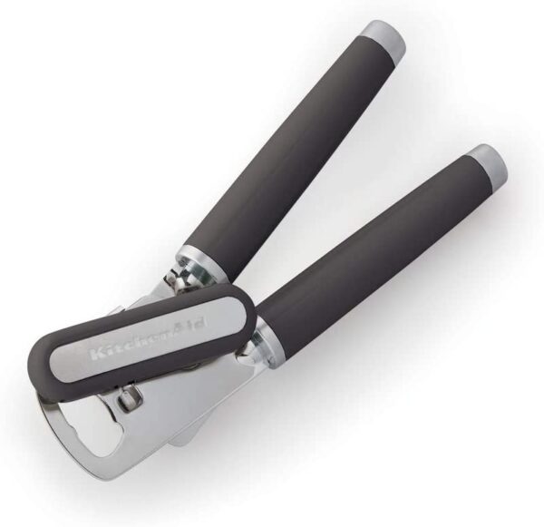 KitchenAid Classic Multifunction Can Opener / Bottle Opener, 8.34-Inch, Charcoal Gray - Image 5