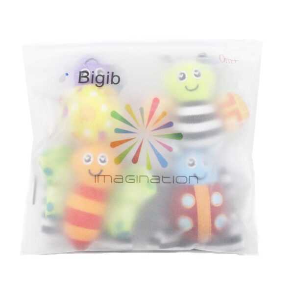Baby Infant Rattle Socks Toys 3-6 to 12 Months Girl Boy Learning Toy - Image 2