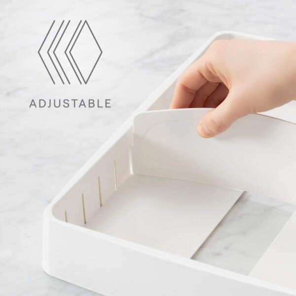 YouCopia StoraLid Food Container Lid Organizer, Large, Adjustable Plastic Lid Storage for Kitchen Cabinets - Image 2