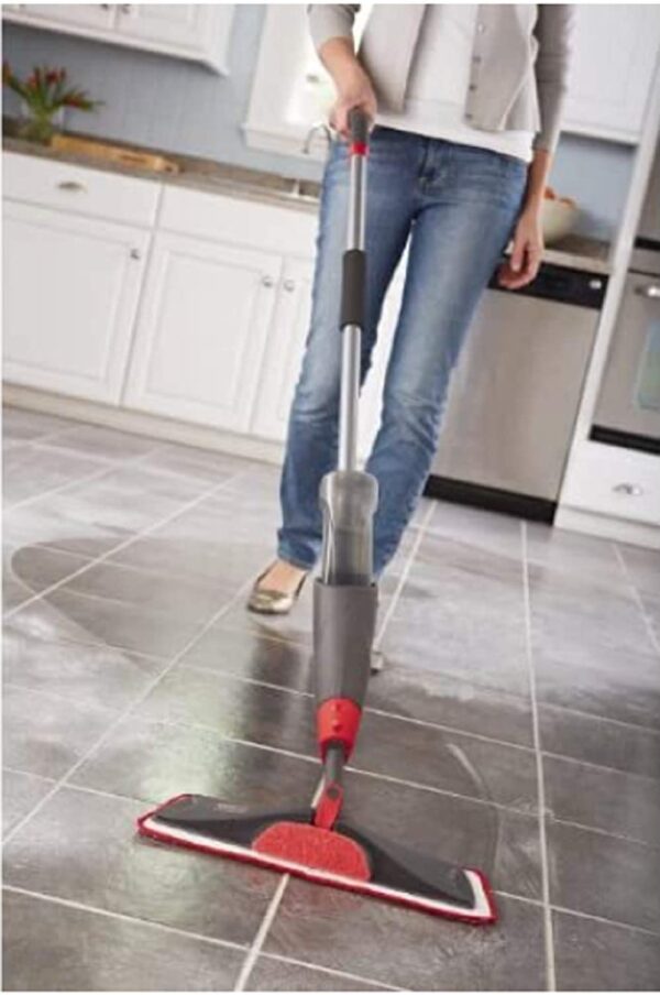 Rubbermaid Reveal Spray Microfiber Floor Mop Cleaning Kit for Laminate & Hardwood Floors - Image 4