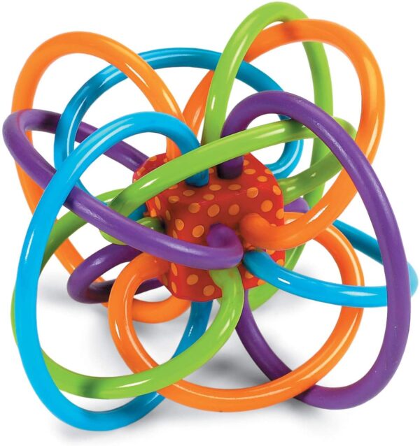 Manhattan Toy Winkel Rattle & Sensory Teether Toy - Image 4