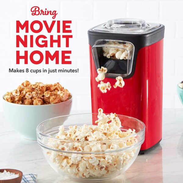Popcorn Maker with Measuring Cup to Portion Popping Corn Kernels for home and kitchen - Image 4