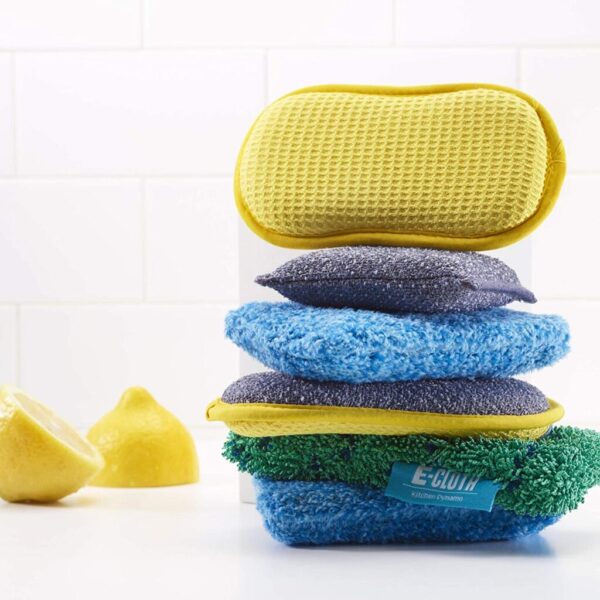 E-Cloth Washing Up Pad, Non-scratch Kitchen Scrub Sponge for home and kitchen - Image 3