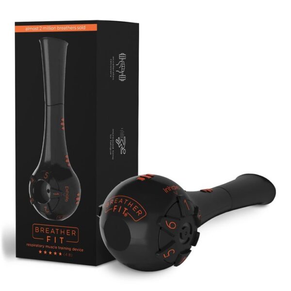 Breather Respiratory Muscle Trainer - Handheld Breathing Exercise Device