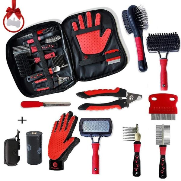 8-in-1 Complete Professional Dog Grooming Kit - Premium Grooming Supplies for Cats & Dogs