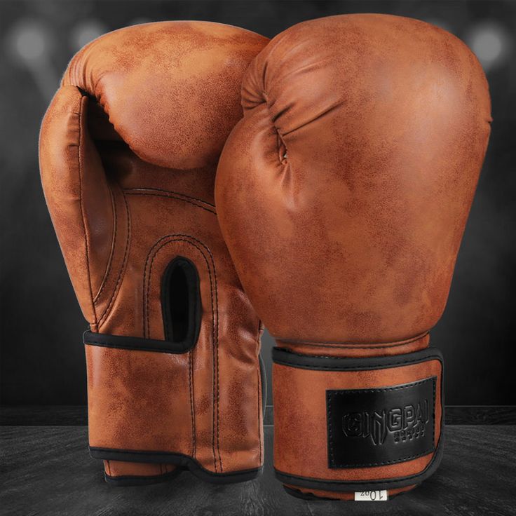 Retro Color Adult Kids Women_Men Boxing Gloves Pu Leather MMA Muay Thai Boxe De Luva Mitts Sanda GYM